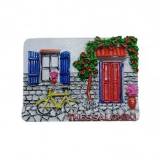 Tουριστικό μαγνητάκι Souvenir - Σετ 12pcs - Resin Magnet - Thessaloniki - 678345