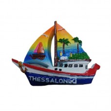 Tουριστικό μαγνητάκι Souvenir - Σετ 12pcs - Resin Magnet - Thessaloniki - 678339