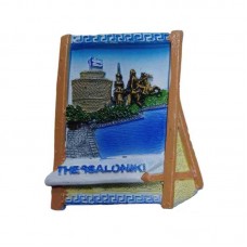 Tουριστικό μαγνητάκι Souvenir - Σετ 12pcs - Resin Magnet - Thessaloniki - 678403