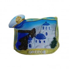 Tουριστικό μαγνητάκι Souvenir - Σετ 12pcs - Resin Magnet - Greece - 678363