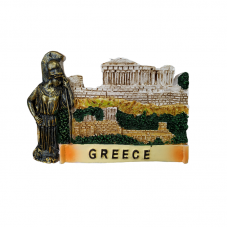 Tουριστικό μαγνητάκι Souvenir – Σετ 12pcs - Resin Magnet - Athens/Greece - 678037