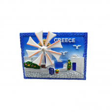 Tουριστικό μαγνητάκι Souvenir – Σετ 12pcs - Resin Magnet - Greece - 678193