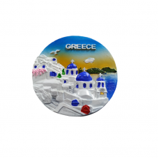 Tουριστικό μαγνητάκι Souvenir – Σετ 12pcs - Resin Magnet - Greece - 678239