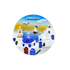 Tουριστικό μαγνητάκι Souvenir – Σετ 12pcs - Resin Magnet - Greece - 678240