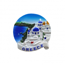 Tουριστικό μαγνητάκι Souvenir – Σετ 12pcs - Resin Magnet - Greece - 678251