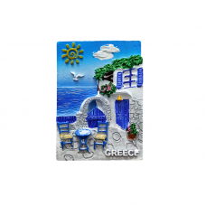 Tουριστικό μαγνητάκι Souvenir – Σετ 12pcs - Resin Magnet - Greece - 678260