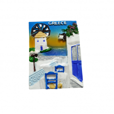 Tουριστικό μαγνητάκι Souvenir – Σετ 12pcs - Resin Magnet - Greece - 678271