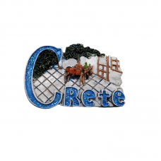 Tουριστικό μαγνητάκι Souvenir – Σετ 12pcs - Resin Magnet - Crete - 678280