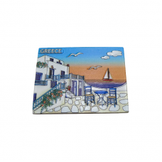 Tουριστικό μαγνητάκι Souvenir – Σετ 12pcs - Resin Magnet - Greece - 678317