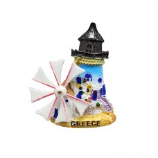 Tουριστικό μαγνητάκι Souvenir – Σετ 12pcs - Resin Magnet - Greece - 678199