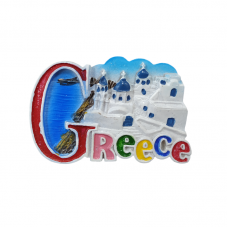 Tουριστικό μαγνητάκι Souvenir – Σετ 12pcs - Resin Magnet - Greece - 678041