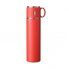 Φορητό παγούρι-θερμός με κούπα - 500ml - 954156 - Red