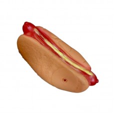 Παιχνίδι σκύλου Latex Hot Dog - 13.5x5cm - 12pcs - 550333