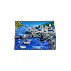 Tουριστικό μαγνητάκι Souvenir – Σετ 12pcs - Resin Magnet - Greece - 678275