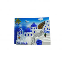 Tουριστικό μαγνητάκι Souvenir – Σετ 12pcs - Resin Magnet - Greece - 678274