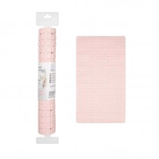Αντιολισθητικό πατάκι μπάνιου - M0826 - 36x66cm - Light Pink - 21087