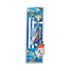 Τουριστικό μπρελόκ Souvenir - Σετ 12pcs - Greece - 127205