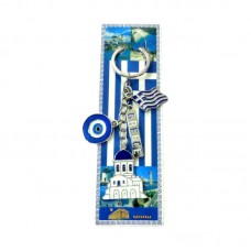 Τουριστικό μπρελόκ Souvenir - Σετ 12pcs - Greece - 127195