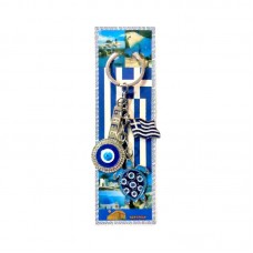 Τουριστικό μπρελόκ Souvenir - Σετ 12pcs - Greece - 127190