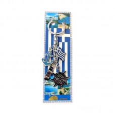 Τουριστικό μπρελόκ Souvenir - Σετ 12pcs - Greece - 127262