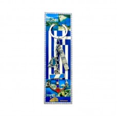 Τουριστικό μπρελόκ Souvenir - Σετ 12pcs - Greece - 127248