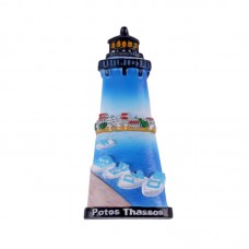 Tουριστικό μαγνητάκι Souvenir - Σετ 12pcs - Resin Magnet - Thassos - 678414