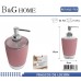 Θήκη κρεμοσάπουνου Dispenser πλαστική - Pink - 21763