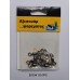 Στριφτάρια με παραμάνα ασφαλείας - 1/0 - 7pcs - 30134