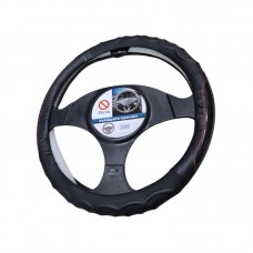 Κάλυμμα τιμονιού αυτοκινήτου - XY-050 - 122469 - Black/Red