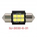 Λαμπτήρας LED - 3030-6-31 - Canbus - 2pcs - 674094