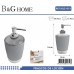 Θήκη κρεμοσάπουνου Dispenser πλαστική - Grey - 21619