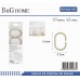 Κρίκοι κουρτίνας μπάνιου - Beige - 21587
