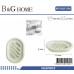 Σαπουνοθήκη μπάνιου πλαστική - Beige - 21580