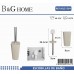 Βουρτσάκι τουαλέτας - Πιγκάλ - Beige - 21564