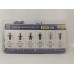 Σετ συνδετήρες αυτοκινήτου - Push Retainer Clips - 100pcs - 005914