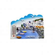 Tουριστικό μαγνητάκι Souvenir – Σετ 12pcs - Resin Magnet - Greece - 678255