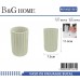 Θήκη οδοντόβουρτσας πλαστική - Beige - 21561