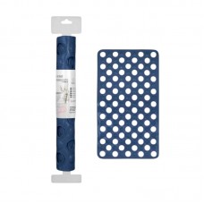 Αντιολισθητικό πατάκι μπάνιου - M0840 - 36x66cm - Blue - 21077