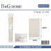 Αντιολισθητικό πατάκι μπάνιου - M0832 - 36x66cm - Beige - 21075
