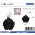 Σφουγγάρι μπάνιου δίχτυ - Black - 24973