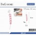 Σφουγγάρι μπάνιου πλάτης δίχτυ - Pink - 24972