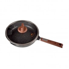 Αντικολλητικό τηγάνι με καπάκι - 2.7L - CA005-CD24-Black - DSP - 565718
