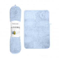 Πατάκι μπάνιου - M0842 - 40x60cm - Light Blue - 20962