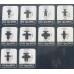 Σετ συνδετήρες αυτοκινήτου 10 τύπων - 280pcs - 180261