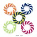 Παιχνίδι σκύλου κρίκος σχοινί - 12cm - 12pcs - 550594