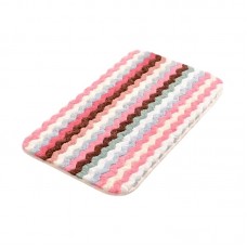 Πατάκι μπάνιου - 38x58cm - 915572 - Pink/White