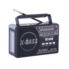 Επαναφορτιζόμενο ραδιόφωνο - XB-571BT - Waxiba - 005718 - Black
