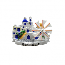 Tουριστικό μαγνητάκι Souvenir – Σετ 12pcs - Resin Magnet - Greece - 678179