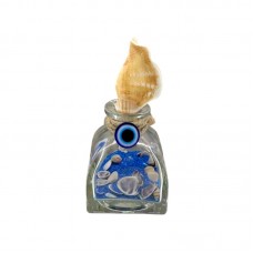 Διακοσμητικό Souvenir - Μπουκαλάκι με κοχύλια - 6pcs - 251759