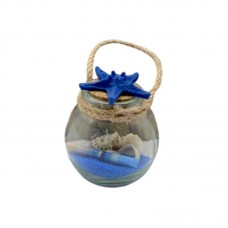 Διακοσμητικό Souvenir - Μπουκαλάκι με κοχύλια - 6pcs - 251704